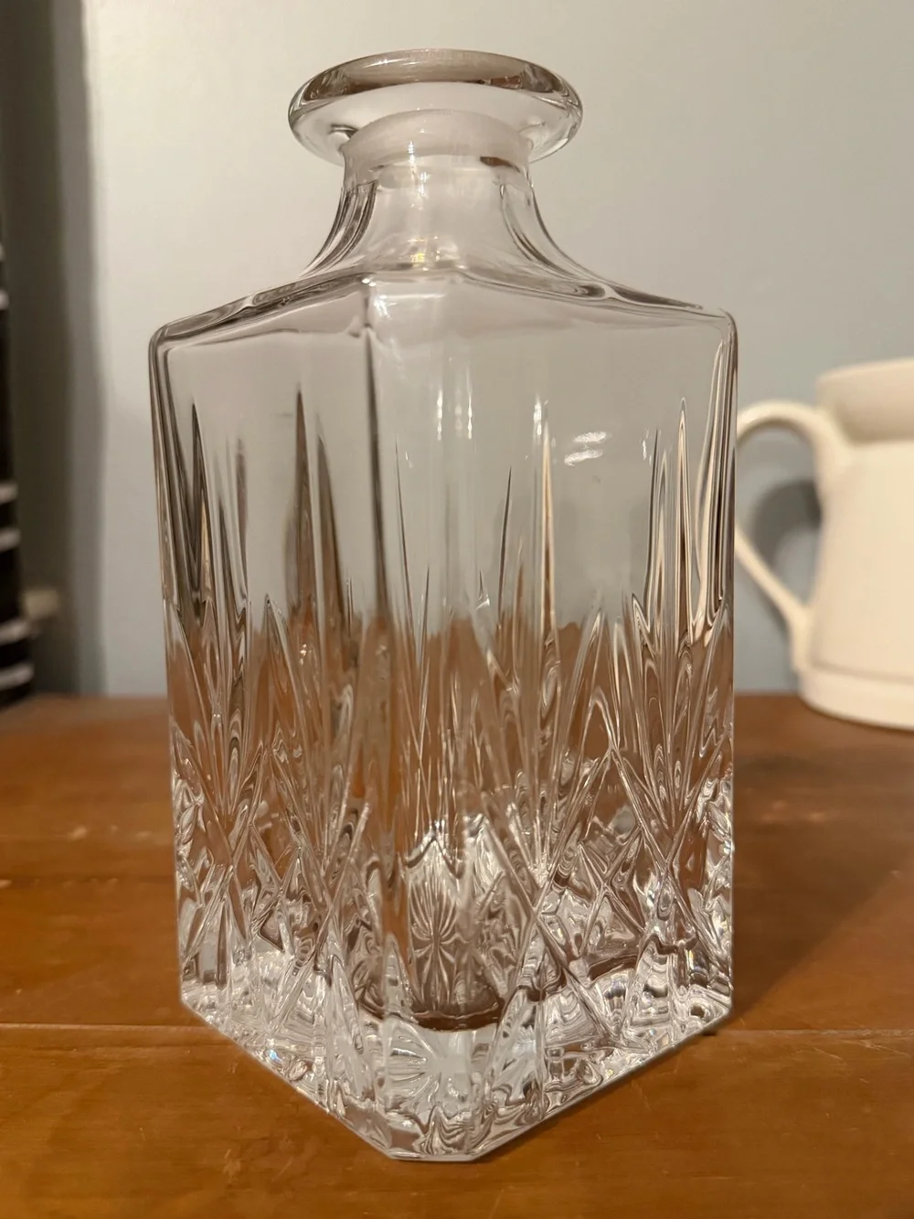 Cut Glass Crystal Whisky Decanter